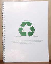 Certificate of Recycling