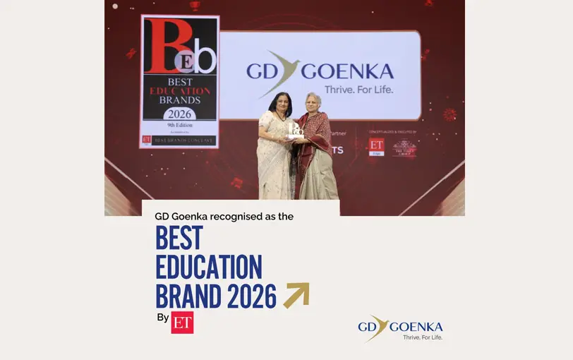 GD Goenka Recognised as 'Best Education Brand 2026' by ET Edge