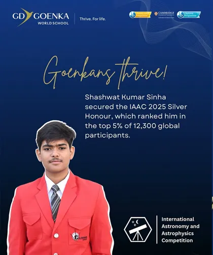 From 12,300 Participants to Top 5% | Shashwat Shines at IAAC 2025