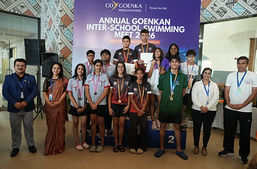 Annual Goenkan Interschool Swimming Meet