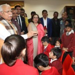 Shri Manohar Lal Khattar visit GD Goenka World School Image13