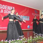Students performing at Recognition Day