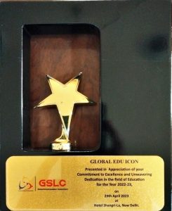 GSLC Global Edu Icon Award in Gurgaon